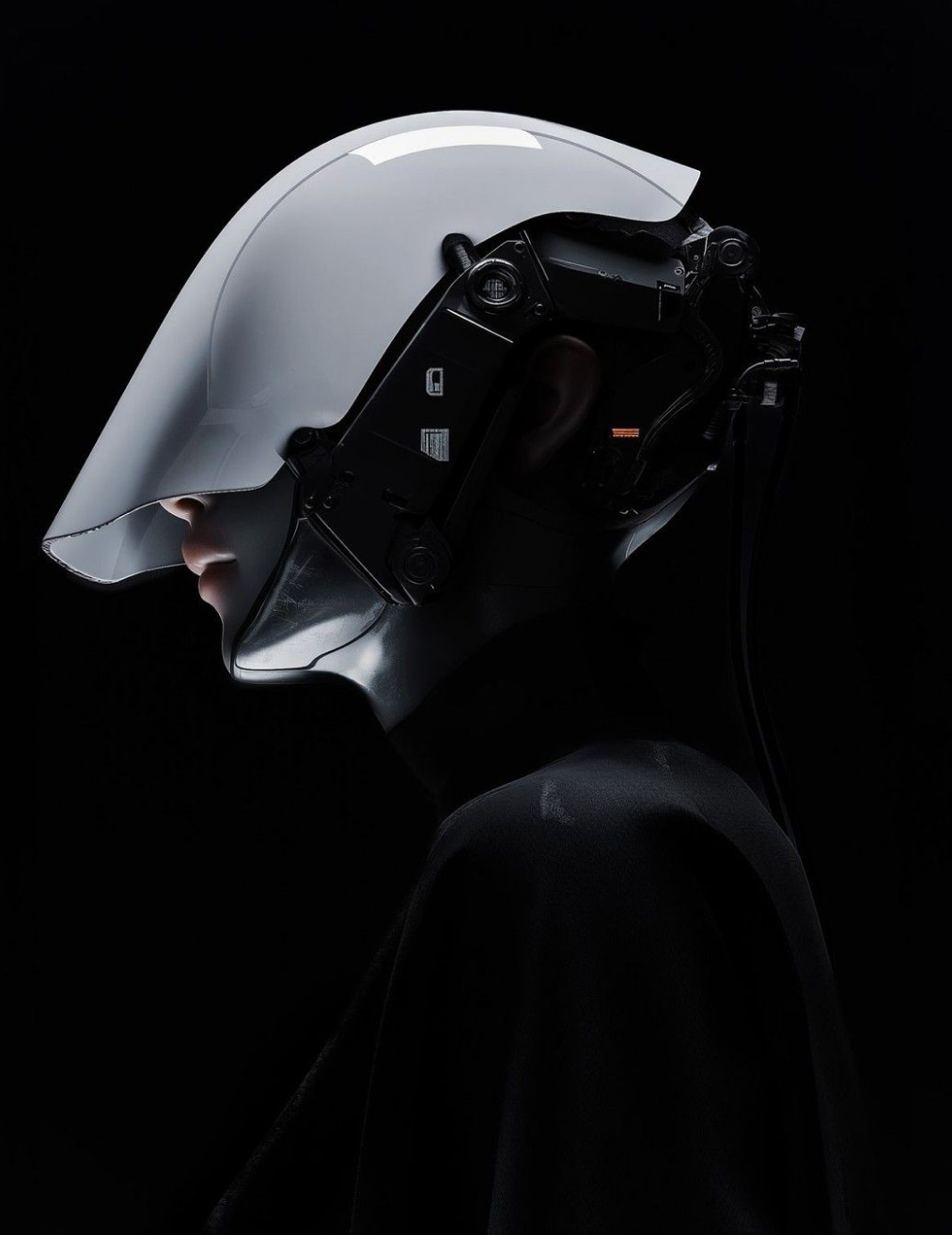 Futuristic AI Visualization